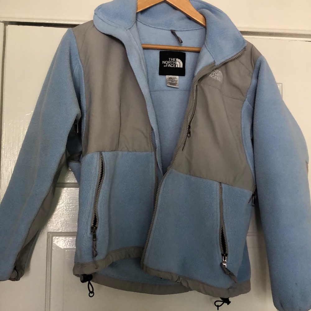 Women’s North Face Denali Jacket- Light Blue
